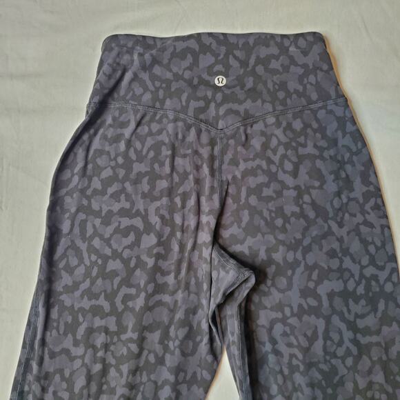 Lululemon Women's Size 2 Align Jogger 28" Formation Camo Deep Coal Multi - Picture 6 of 7